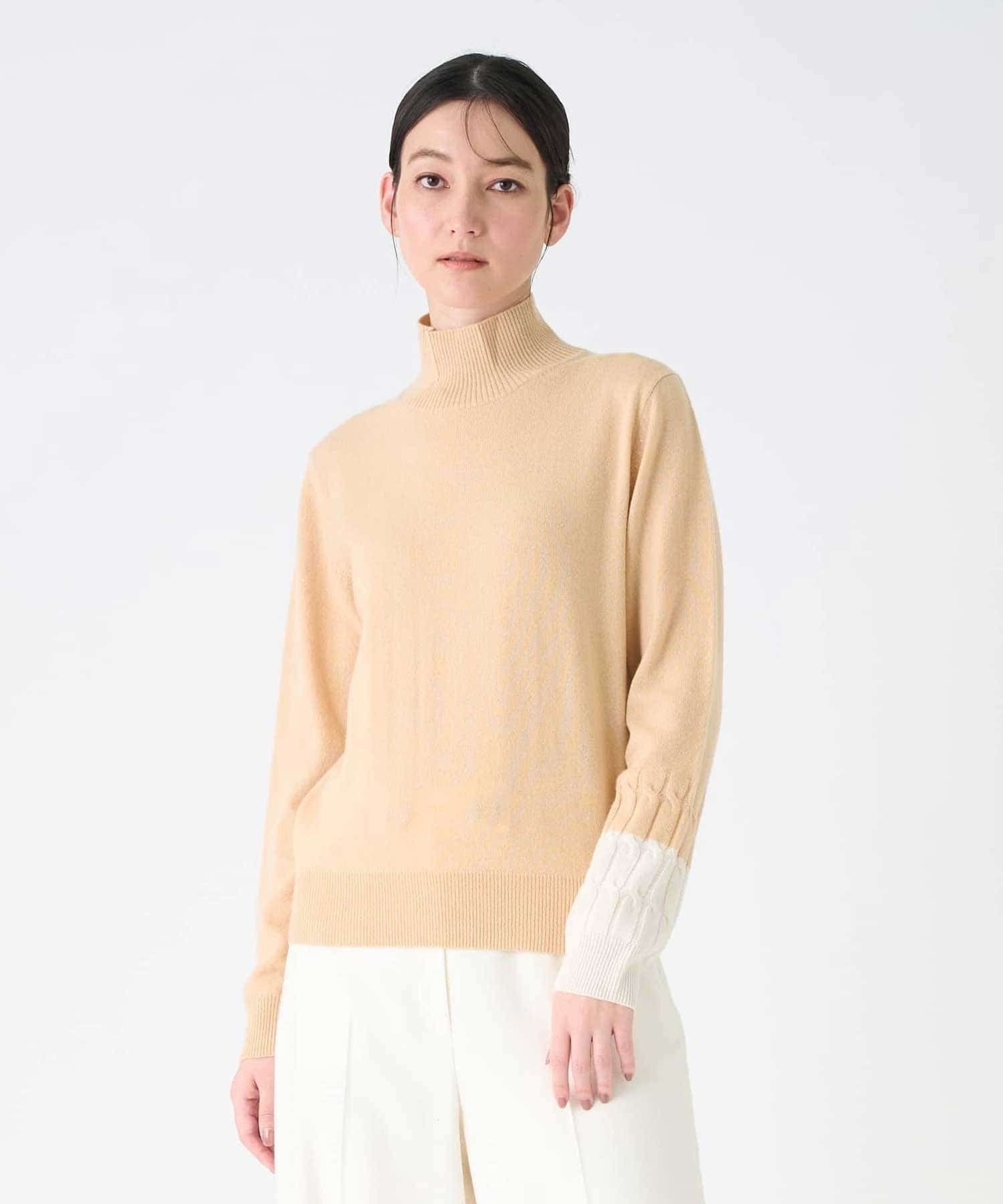 カシミヤ ケーブルデザインニット|LANVIN COLLECTION | LANVIN