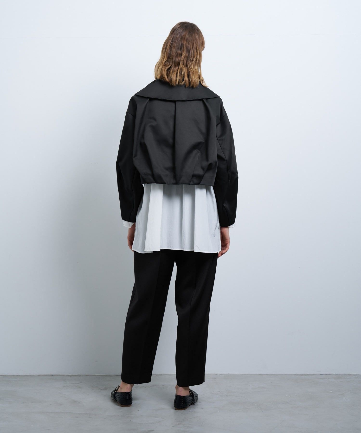 ビッグカラータックブルゾン|LANVIN en Bleu | LANVIN en Bleu