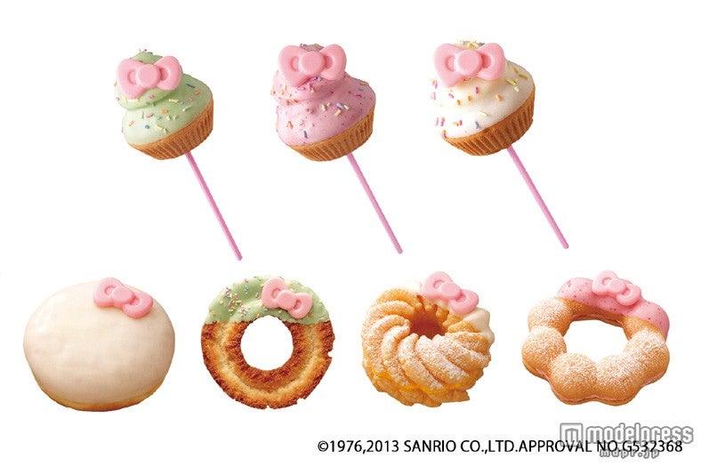 ミスドとキティちゃんがコラボ 可愛すぎるケーキ＆ドーナツが新登場