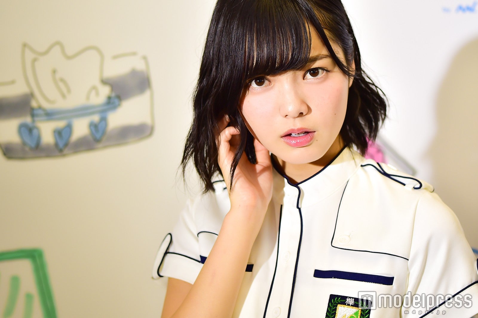 欅坂46平手友梨奈を直撃！ペアを組むなら？ デビューから約半年の変化