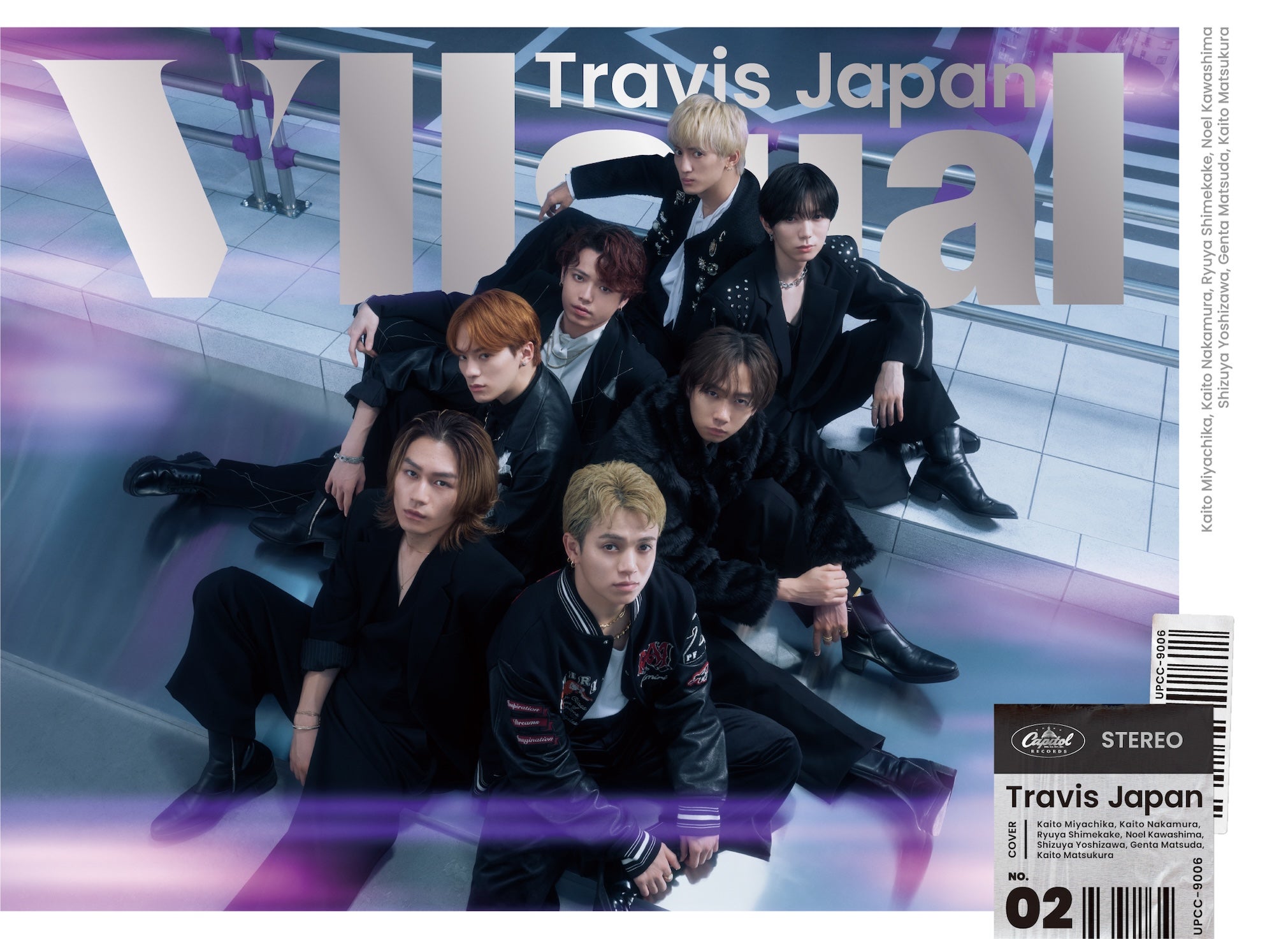 Travis Japan、2ndアルバム全形態ジャケ写公開 共通収録曲も解禁