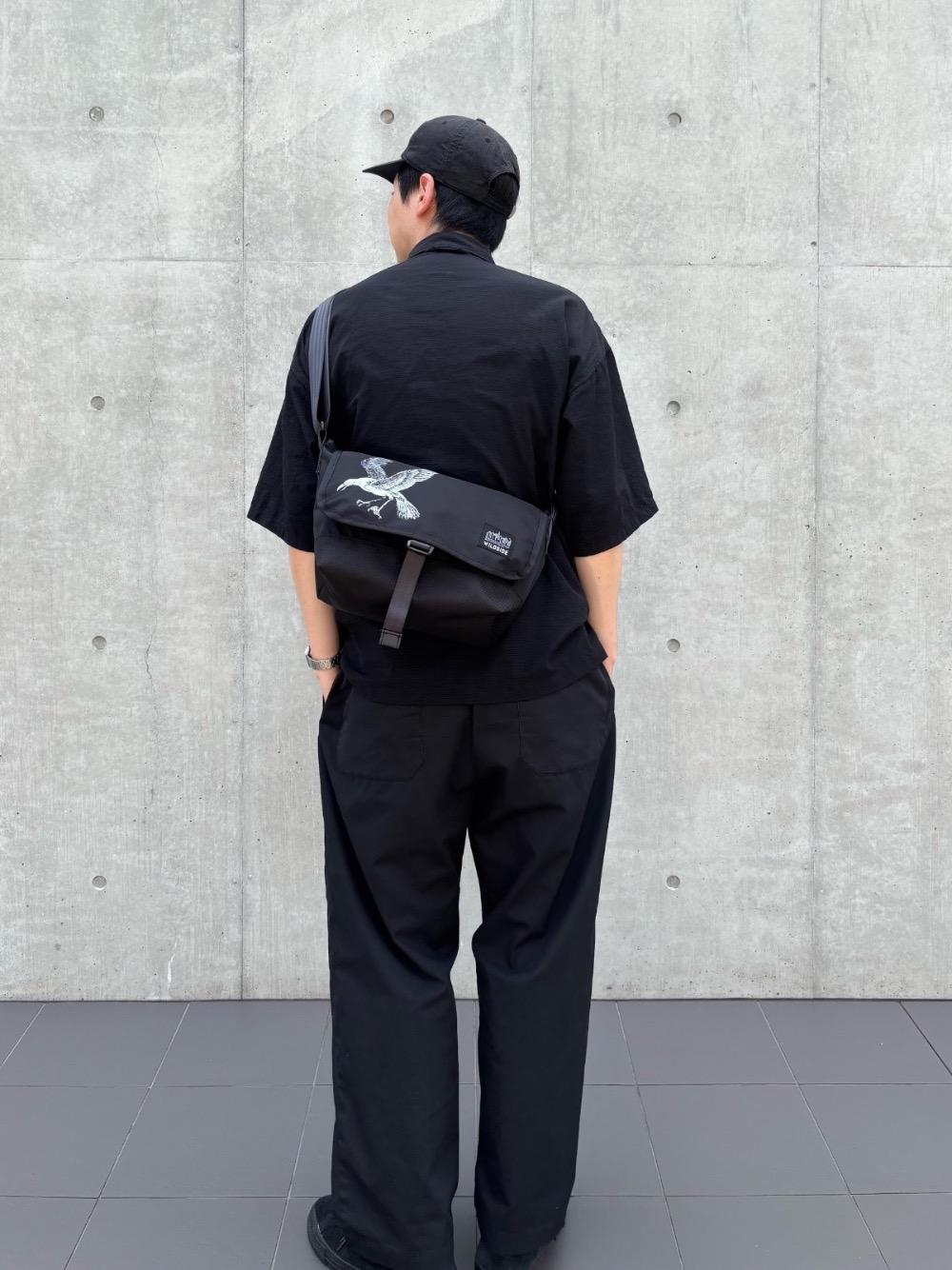 WILDSIDE × Manhattan Portage BLACK LABEL STANDARD MESSENGER BAG(XS