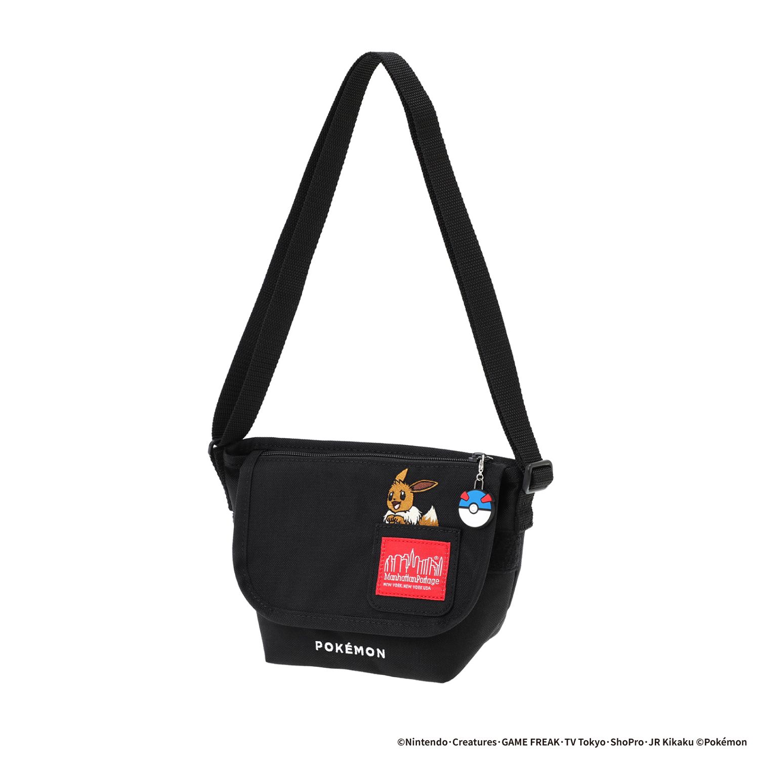 KIDS NYLON MESSENGER BAG (XS) FZP Pokémon 25 | Manhattan Portage