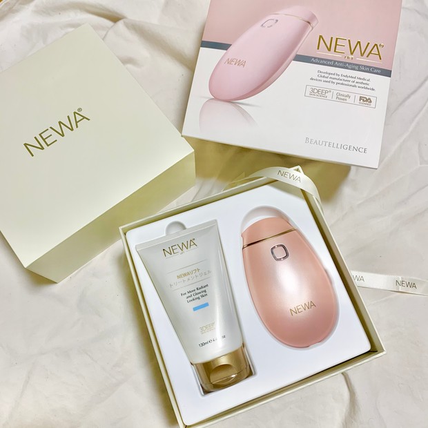 NEWAリフト】石井美保さんも長年ご愛用！ひきしめ専用美顔器でフェイス