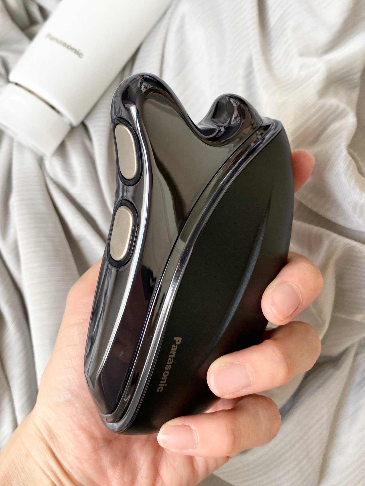 パナソニック 美顔器 EH-SP85 ブラック ACアダプター付き Amazon.co.jp