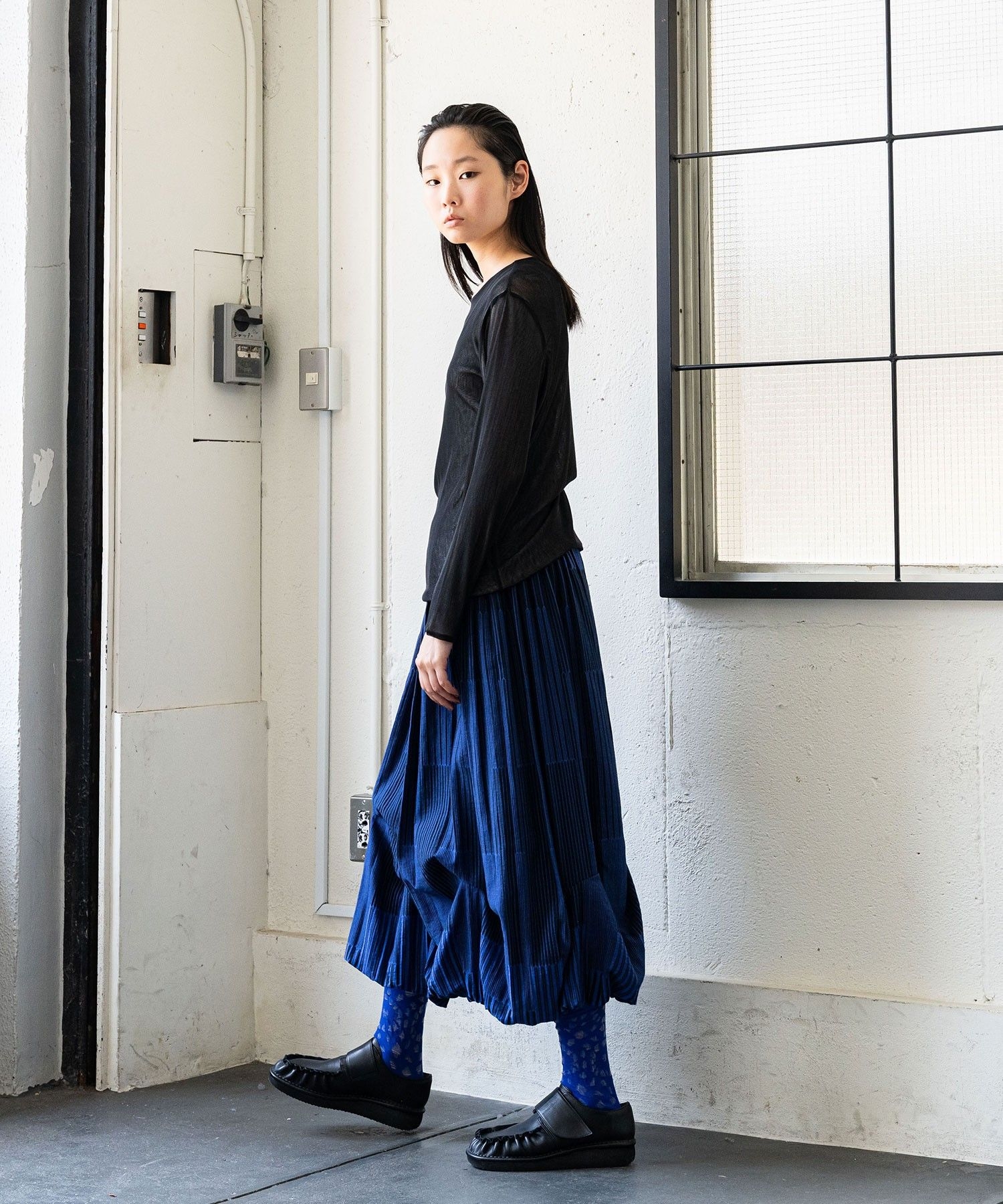 パネルジャガード スカート|慈雨 | Sensounico ONLINE STORE