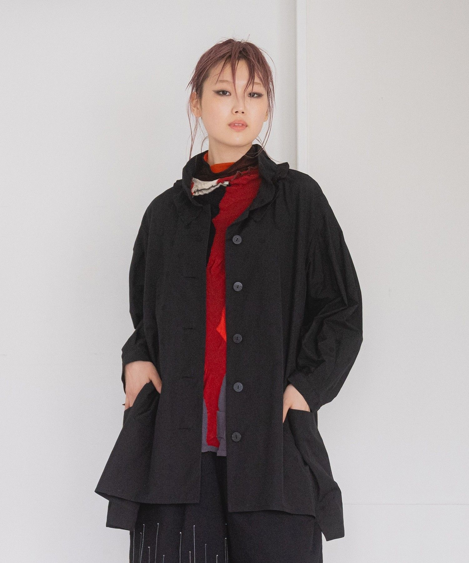 タイプライター ブラウス|慈雨 | Sensounico ONLINE STORE