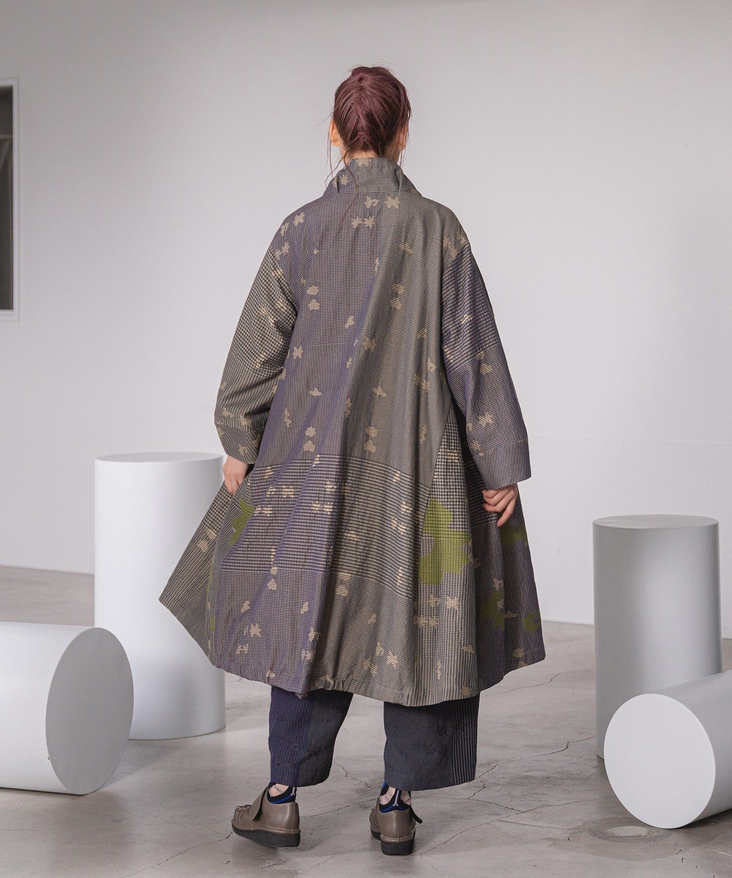 ギンガムフラワーカット コート|慈雨 | Sensounico ONLINE STORE