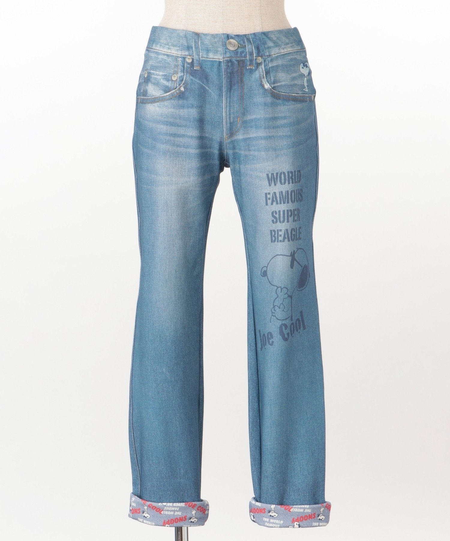 スヌーピー】ジョー・クール インクジェットパンツ【センソユニコ限定