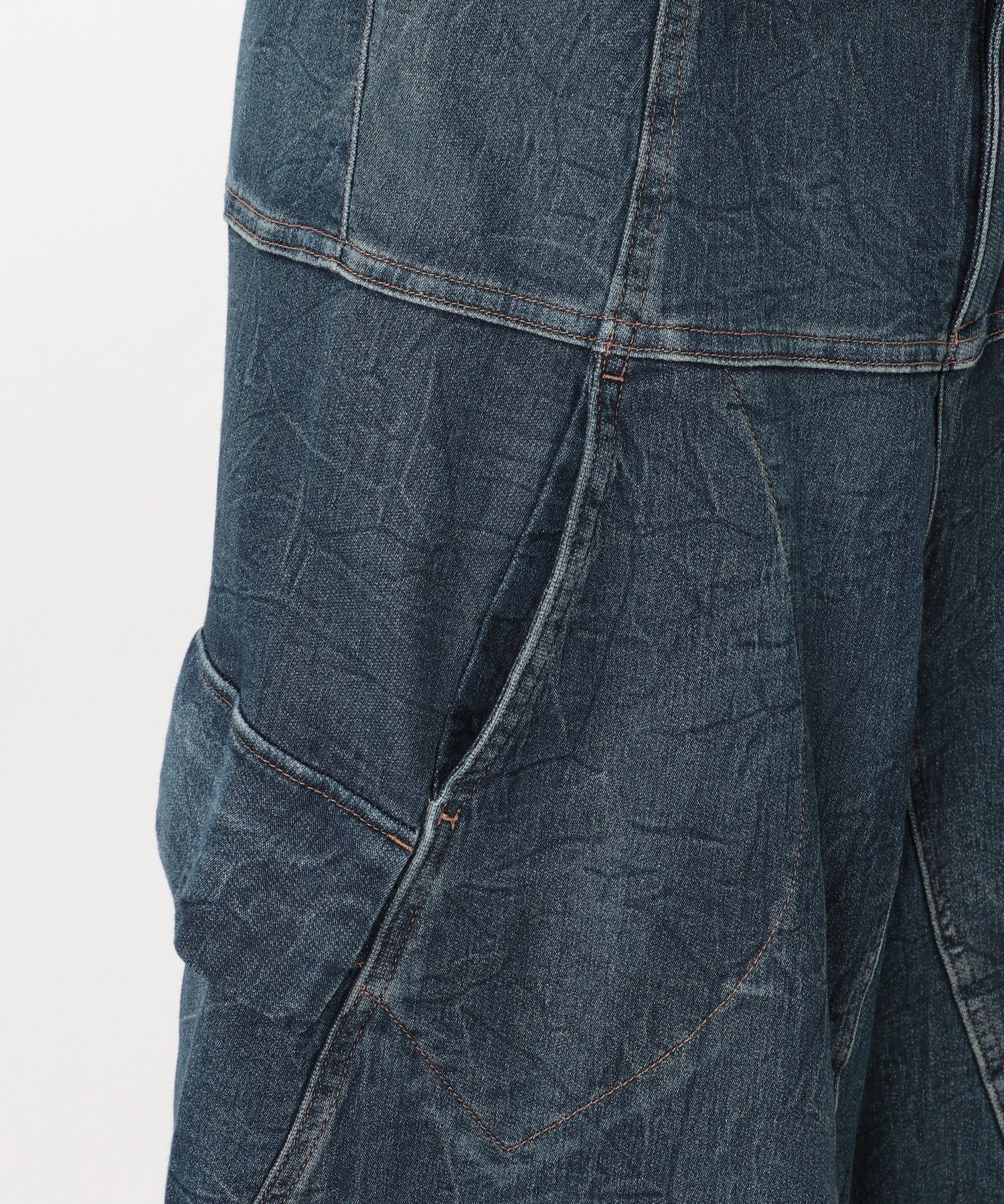 ニットライクデニム パンツ|Cube-Cube | Sensounico ONLINE STORE