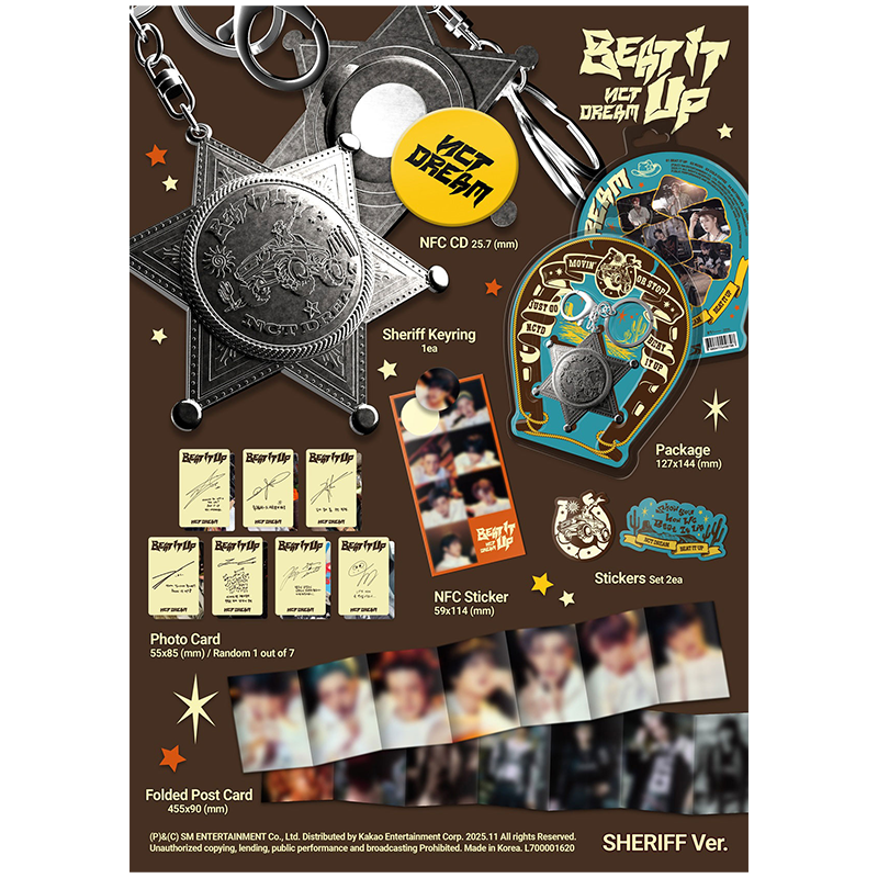 2025.11.17 On Sale NCT DREAM NEW ALBUM 'Beat It Up'