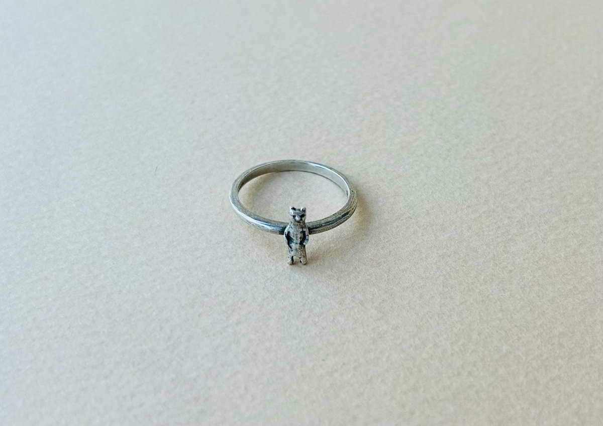 ミナ ペルホネン】のリングは、大人のためのくまさん - スモールグッド