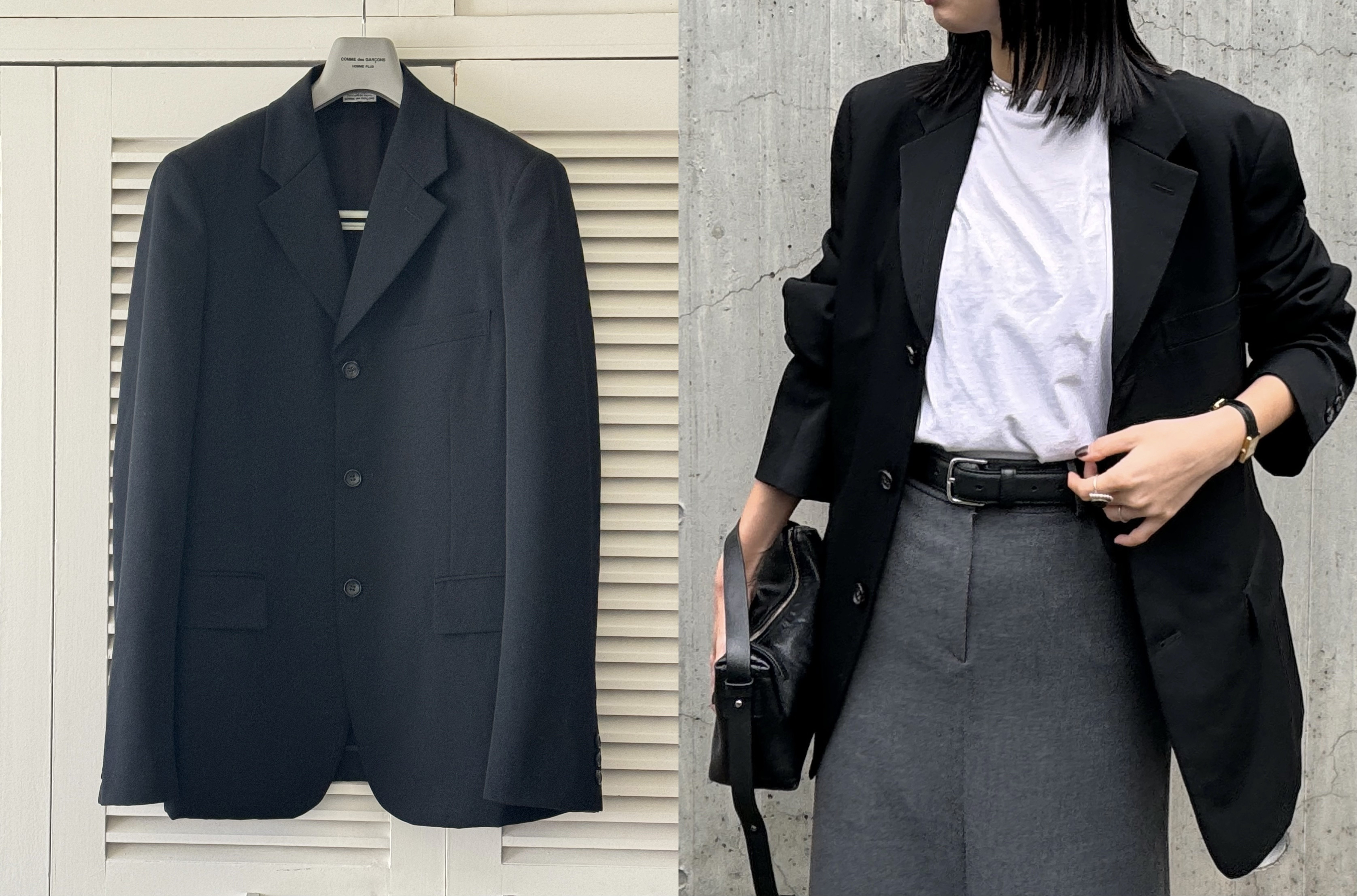 コムデギャルソン オム プリュス】で見つけたきちんとシーンでも頼れる