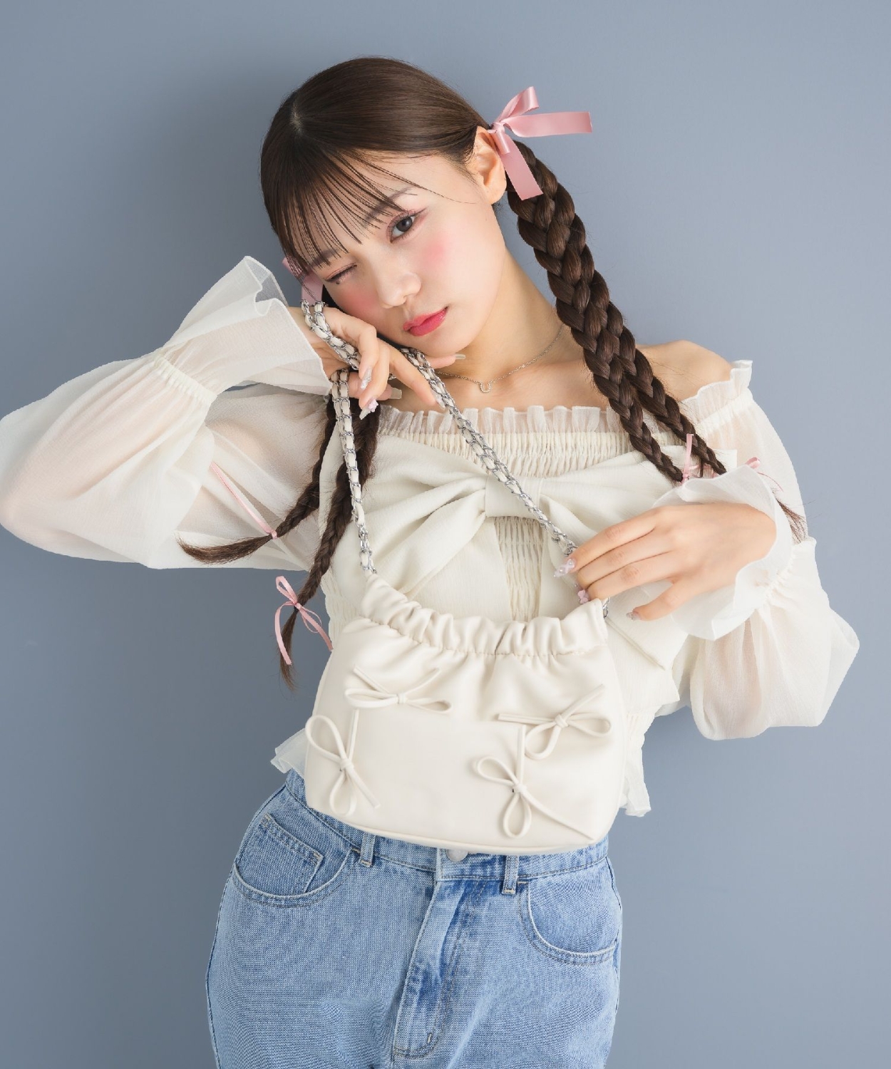 フロントリボンBL|ems excite | RETRO GIRL ONLINE STORE レトロガール