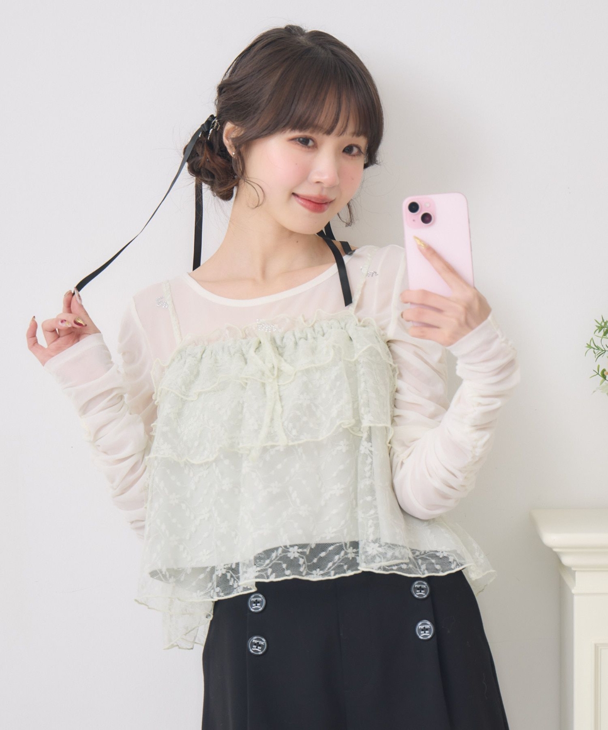 キラキラインナー＆ビスチェSET|ems excite | RETRO GIRL ONLINE STORE