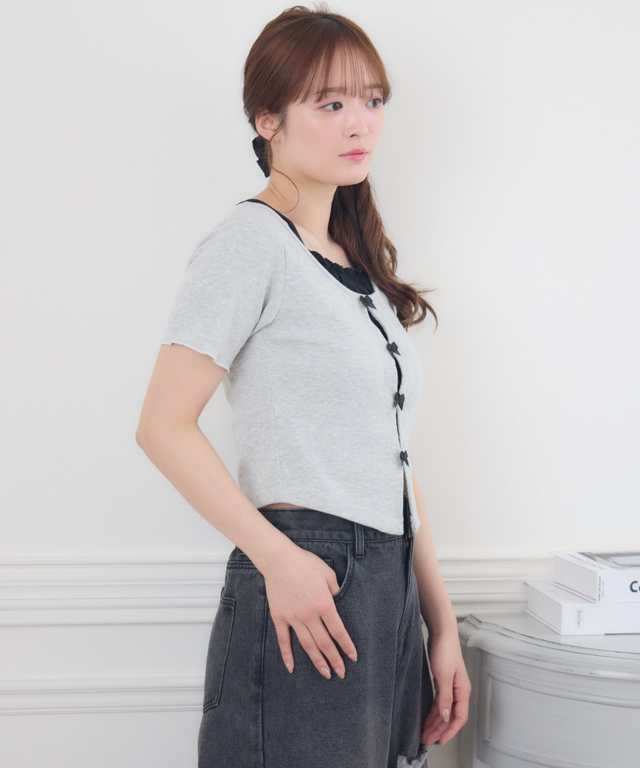 レイヤード風テレコCT|ems excite | RETRO GIRL ONLINE STORE レトロ