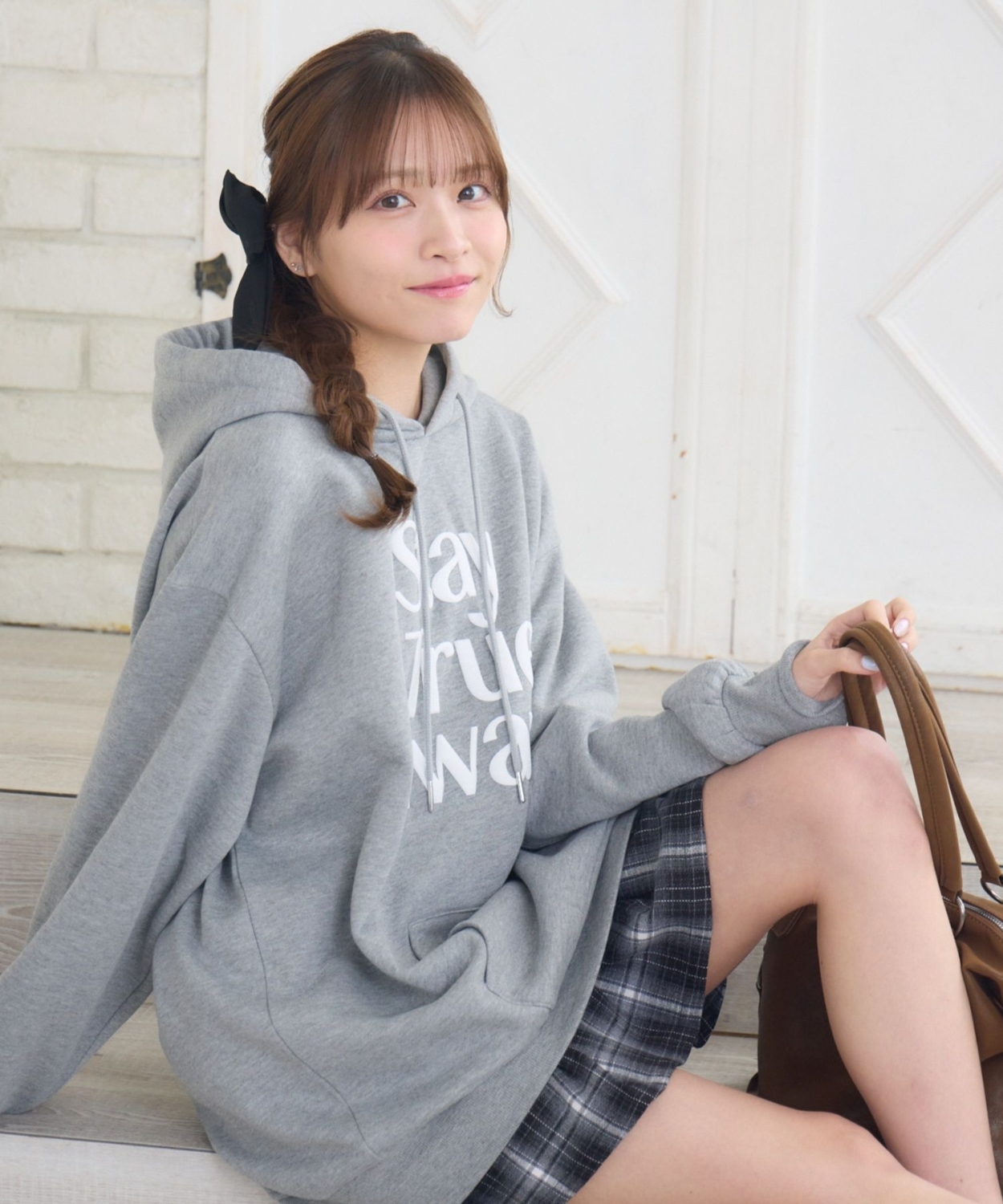 ロゴBIGパーカー|ems excite | RETRO GIRL ONLINE STORE レトロガール