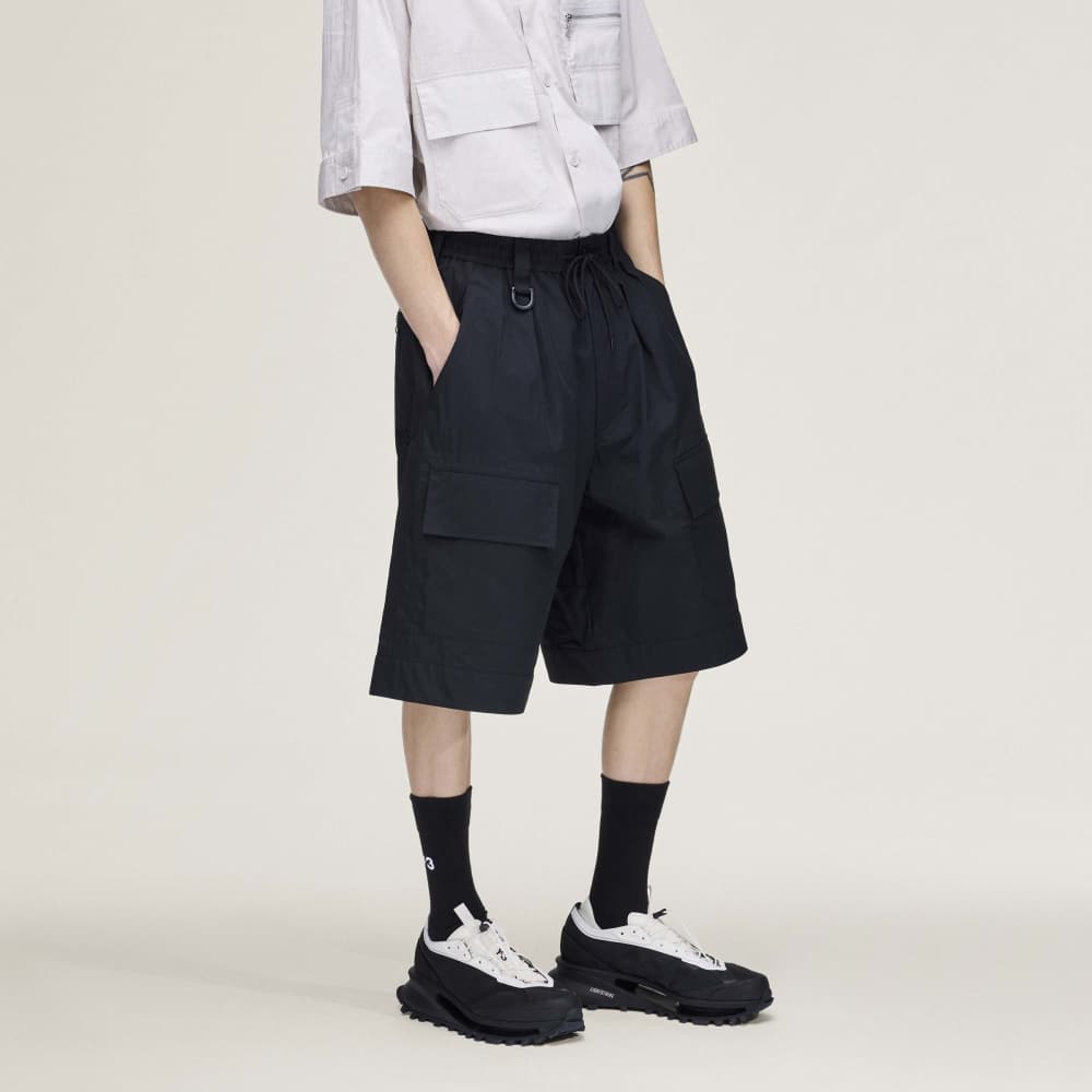 Y-3 WIDE LEG SHORTS Y-3│Y-3 ワイスリー