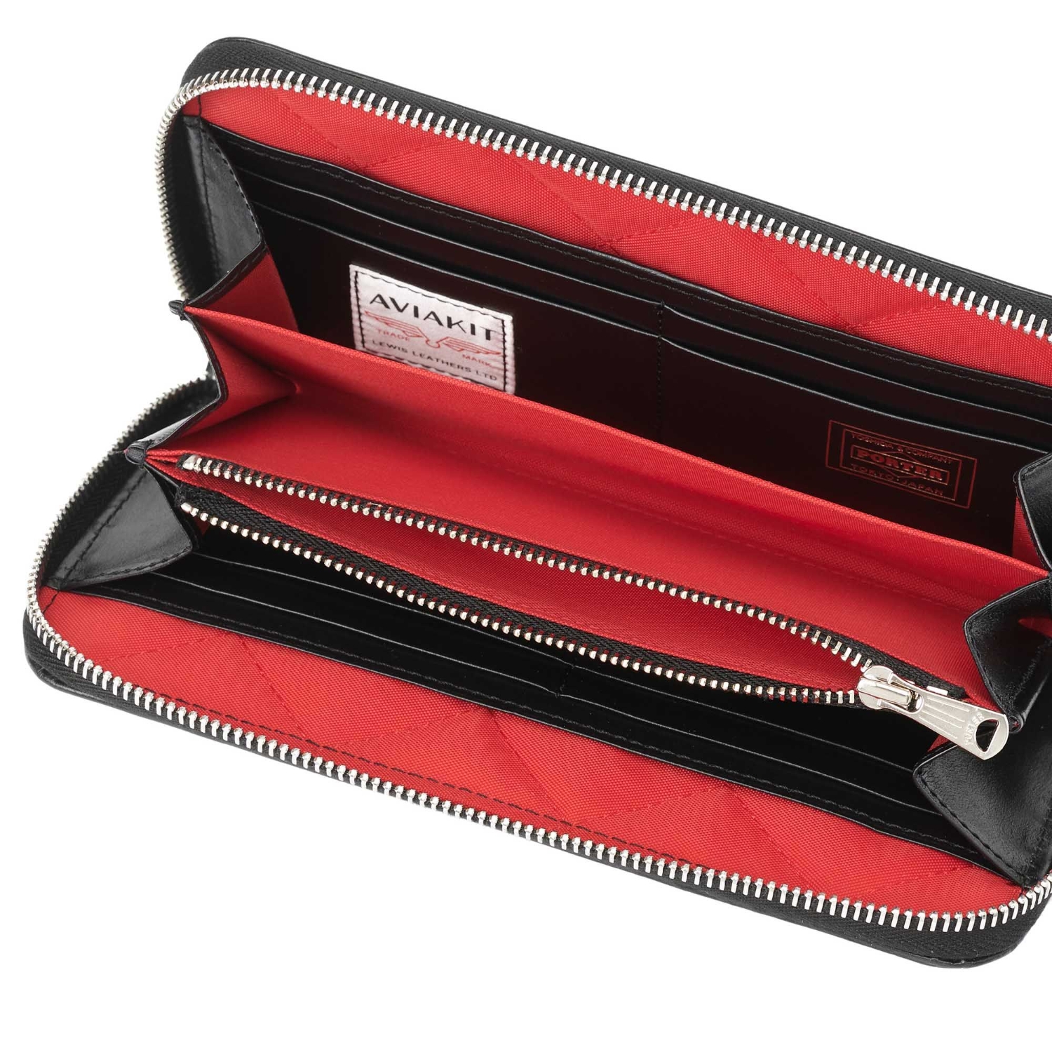 Lewis Leathers x PORTER(ルイスレザーズ x ポーター) LONG WALLET