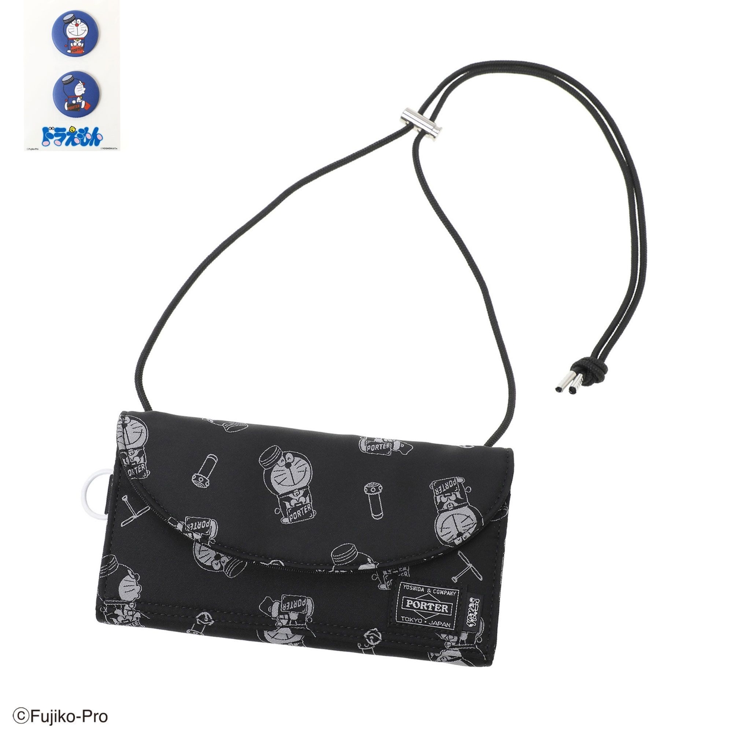 ドラえもん x PORTER(ドラえもん x ポーター) LONG WALLET | 吉田