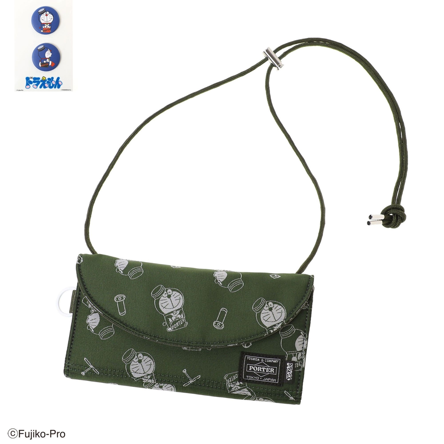 ドラえもん x PORTER(ドラえもん x ポーター) LONG WALLET | 吉田