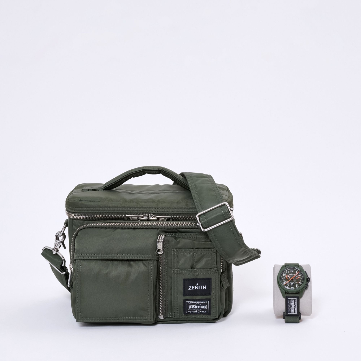 ZENITH x PORTER(ゼニス x ポーター) PILOT BIG DATE FLYBACK PORTER