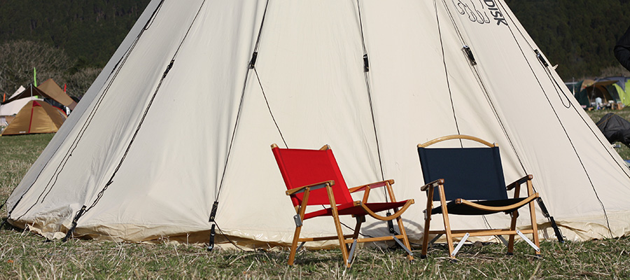 アウトドアファニチャー −2−キャンプやフェスにお洒落で堅牢な