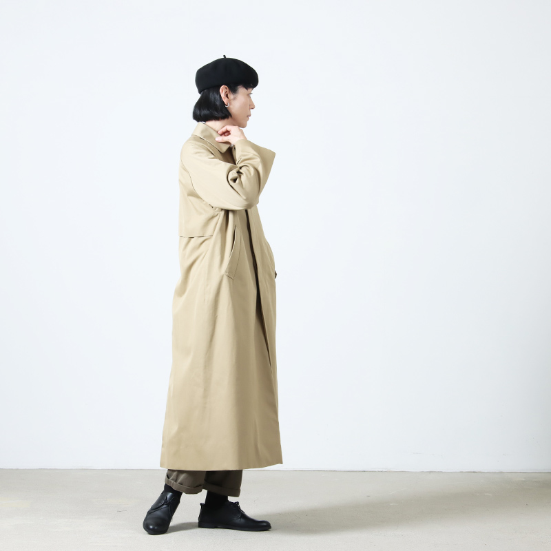 YAECA (ヤエカ) SOUTIEN COLLAR COAT STANDARD / ステンカラーコート