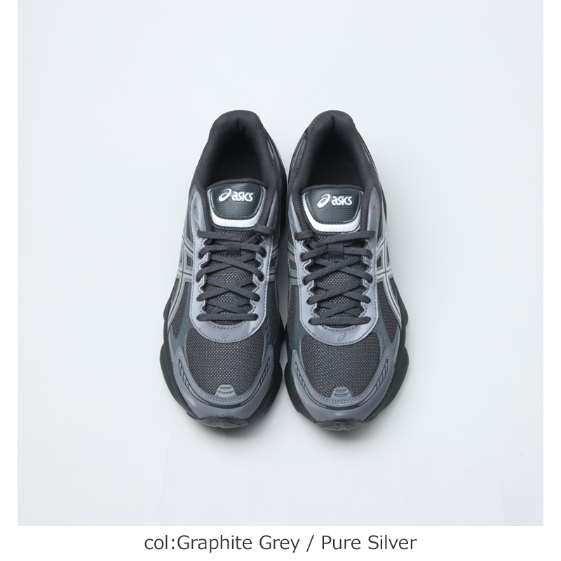 ASICS (アシックス) GEL-KINETIC FLUENT / GRAPHITE GREY/PURE SILVER