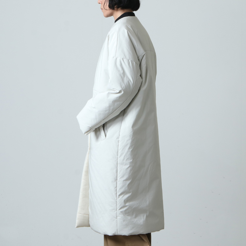 assiette (アシェット) ビッグシルエット中綿コート