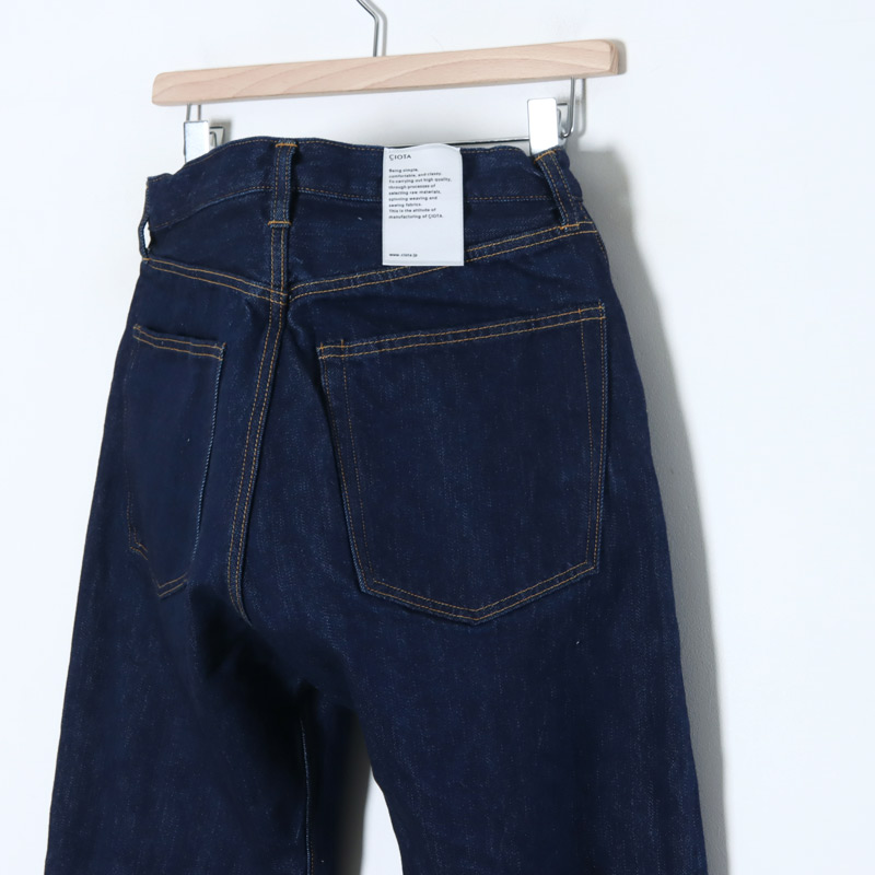 CIOTA (シオタ) New Tapered 5 Pocket Pants Navy One Wash / ニュー
