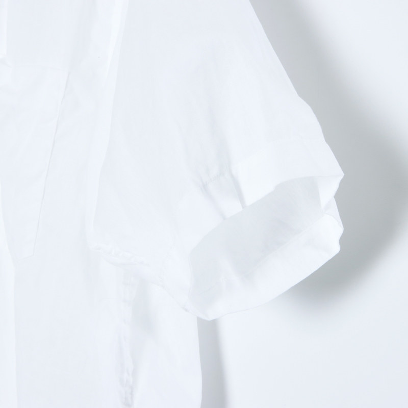 COMOLI (コモリ) ベタシャン スキッパー半袖シャツ