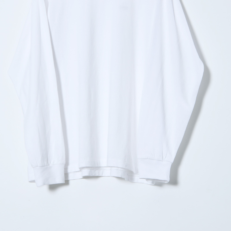 COMOLI (コモリ) 空紡天竺 長袖Tシャツ