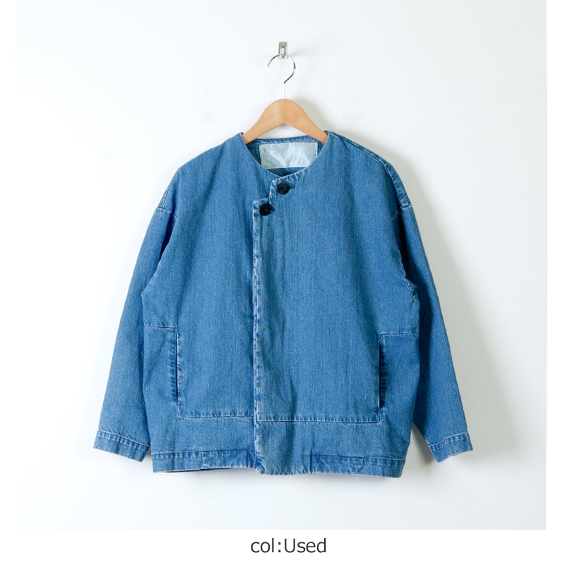 Dulcamara (ドゥルカマラ) デニムステップフロントブルゾン