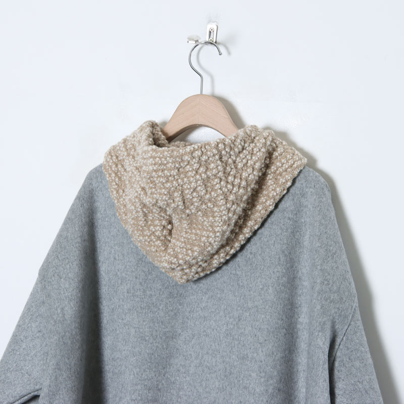 Dulcamara (ドゥルカマラ) 凸凹ウールフーディー