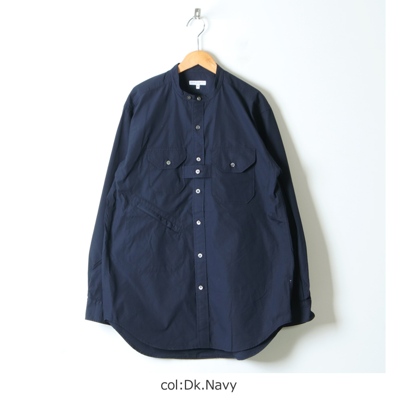 ENGINEERED GARMENTS (エンジニアードガーメンツ) Banded Collar Shirt