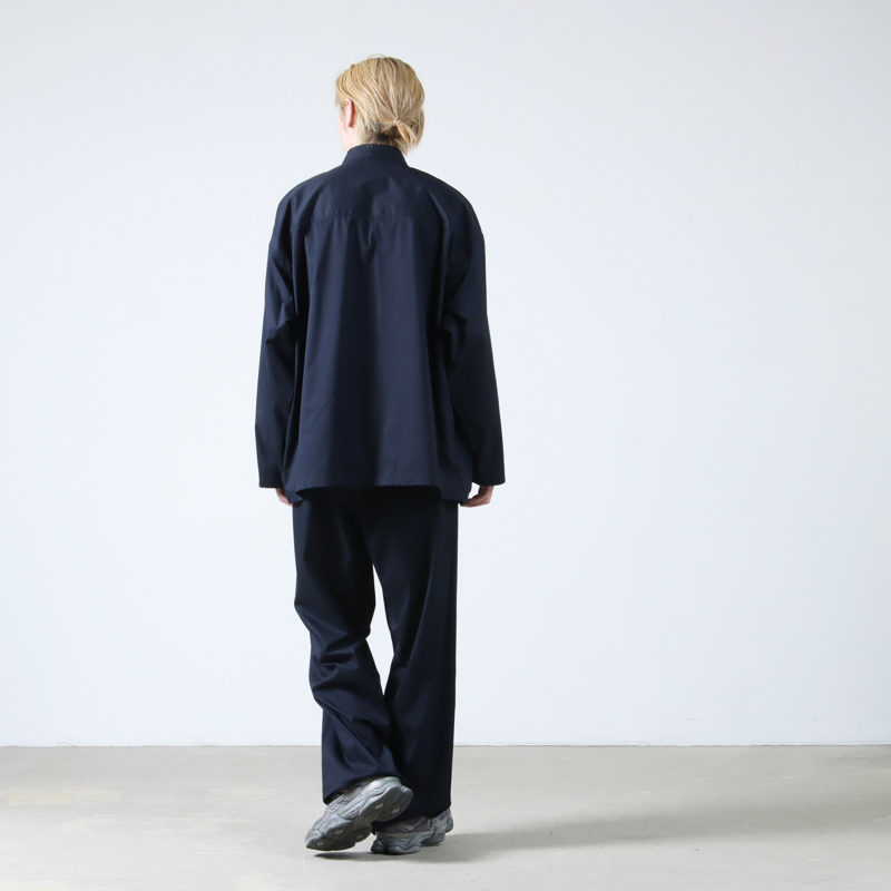 Graphpaper (グラフペーパー) Solotex Twill L/S Oversized Box Shirt