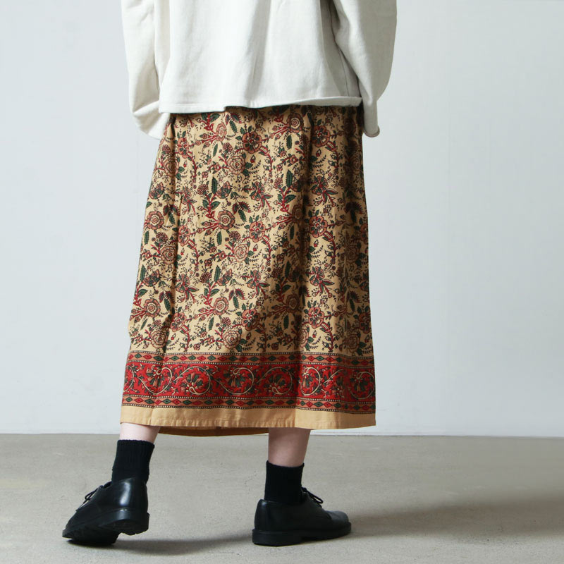 South2 West8 (サウスツーウエストエイト) Army String Skirt - Batik
