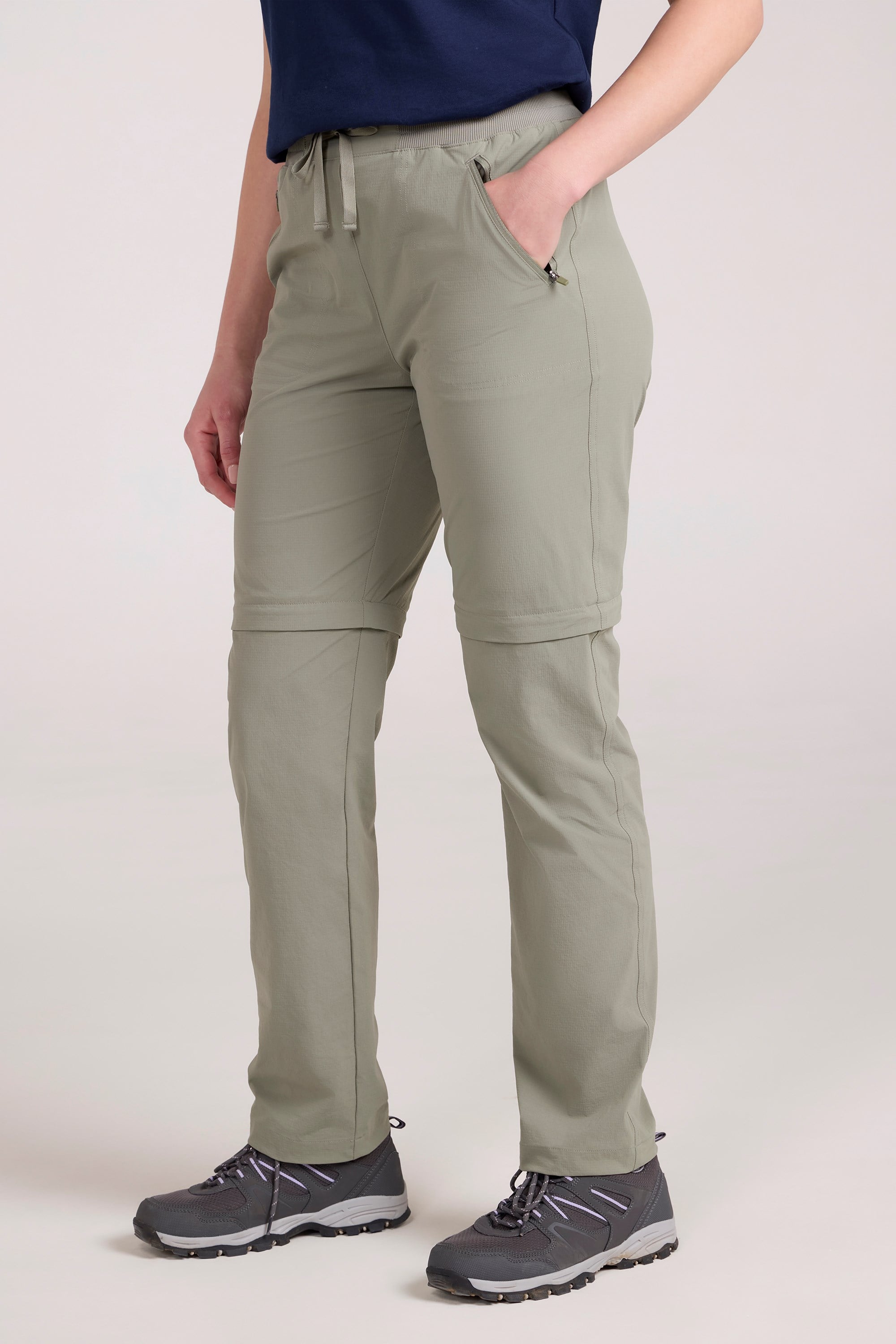 Explorer Womens Zip Off Pants | Mountain Warehouse US