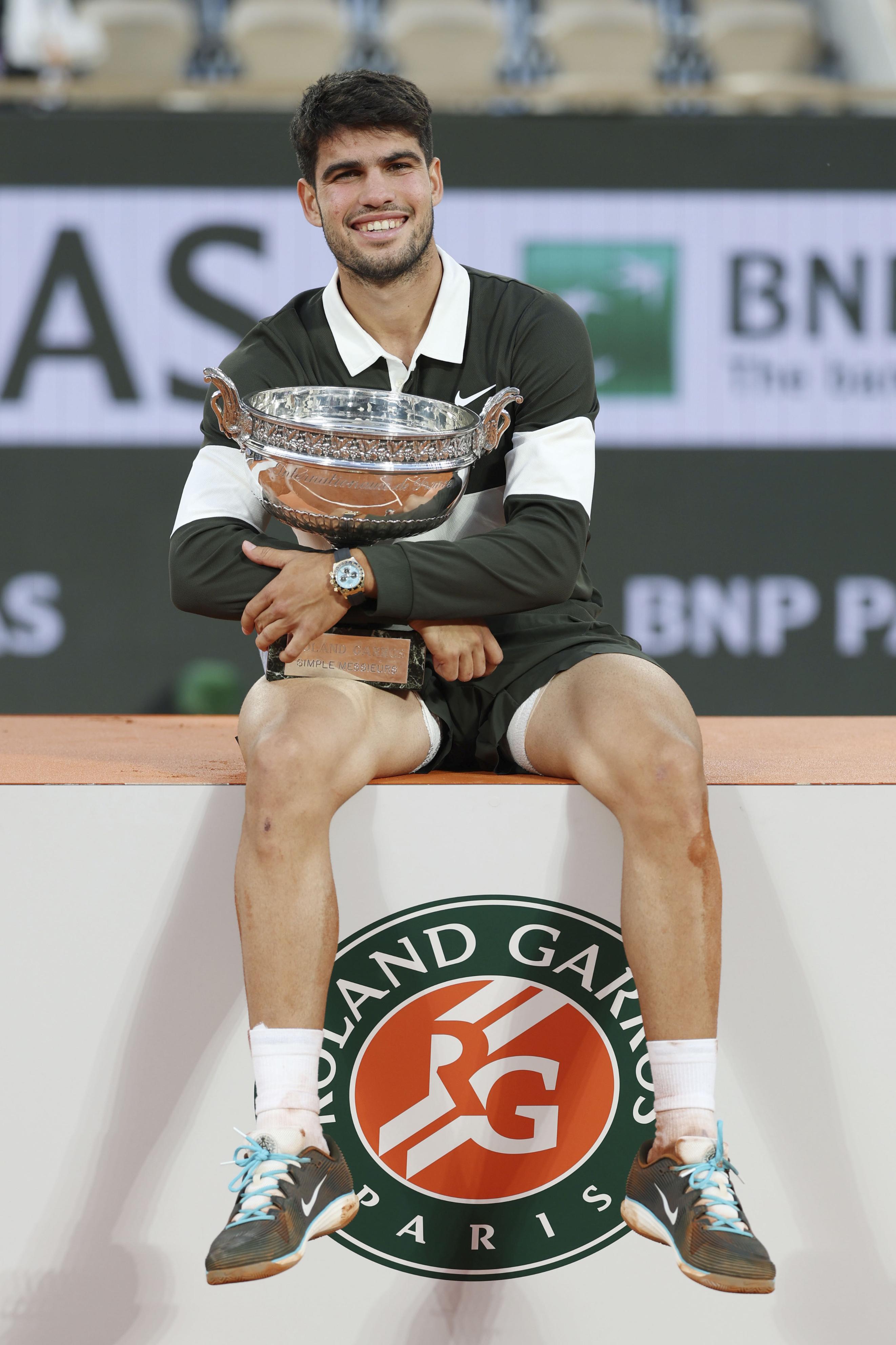 アルカラス、逆転勝ちで2連覇 全仏テニス最終日|47NEWS（よんなな