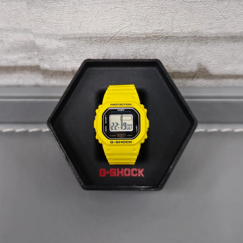 Casio G-SHOCK Nano Ring Watch DWN-5600-9JR Digital Dial Yellow