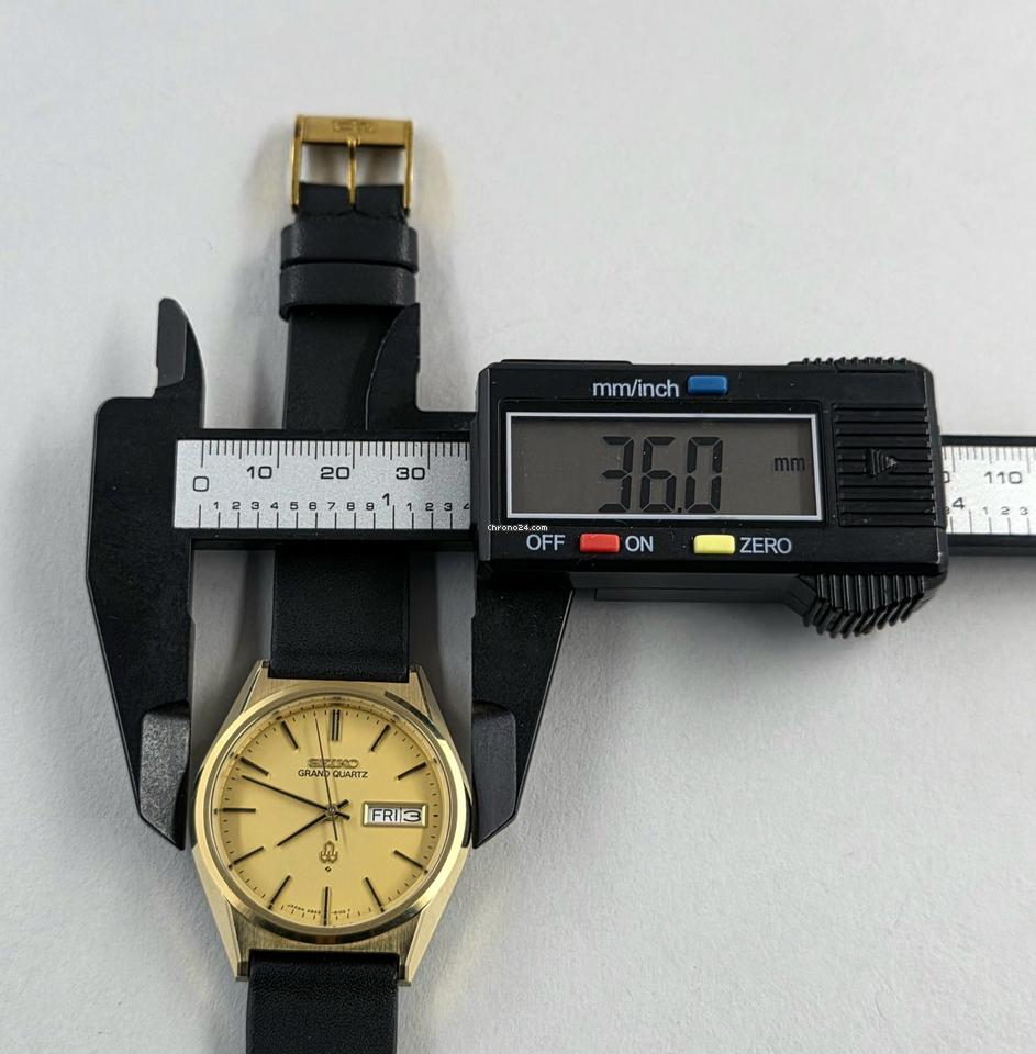 Seiko Grand Quartz 4843-8110 Cap Gold 4843-8110 for $785 for sale
