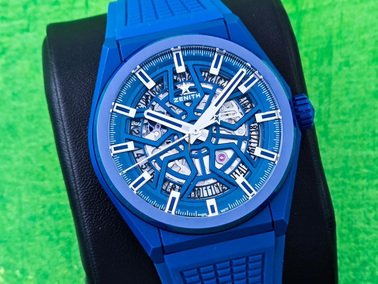 Zenith Defy Classic Skeleton Blue Blue Ceramic 41mm Ref for