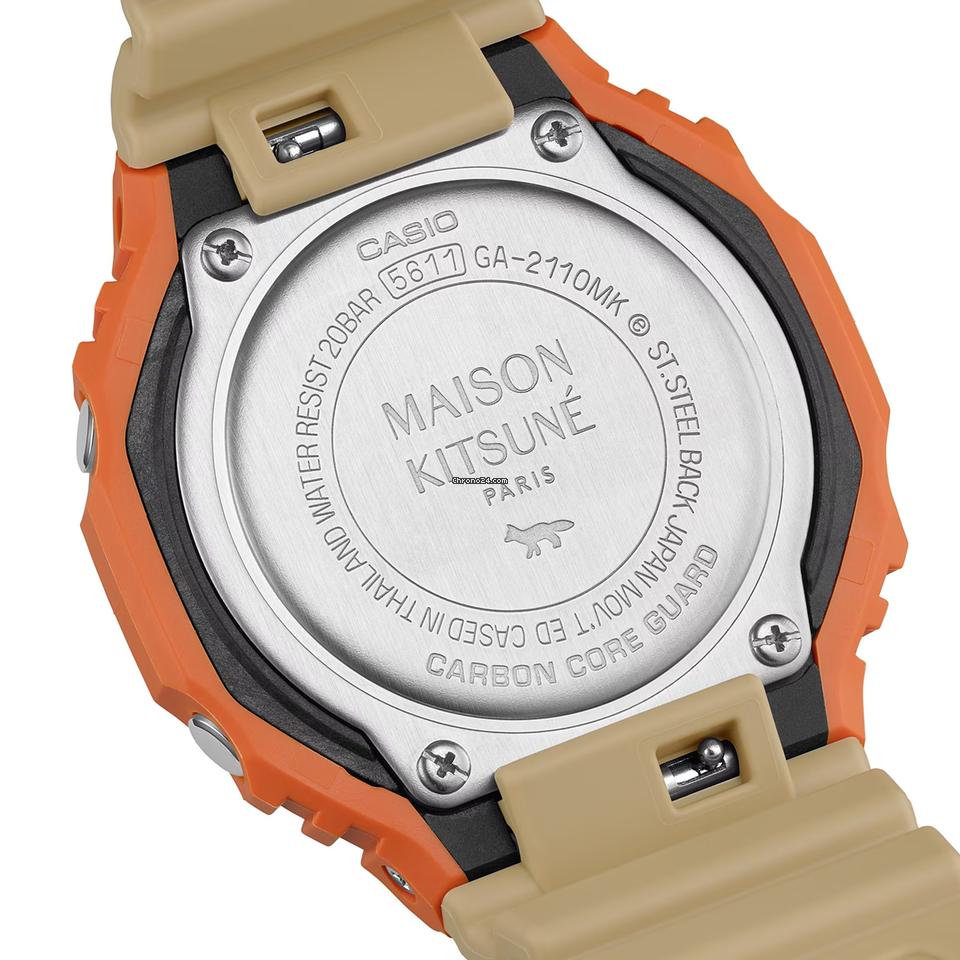 Casio G-SHOCK 2100 Series MAISON KITSUNÉ Collaboration Model