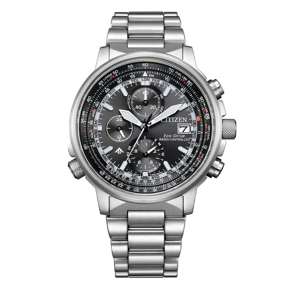 Citizen AT8300-58E Crono Pilot Acciaio 41mm for $724 for sale from