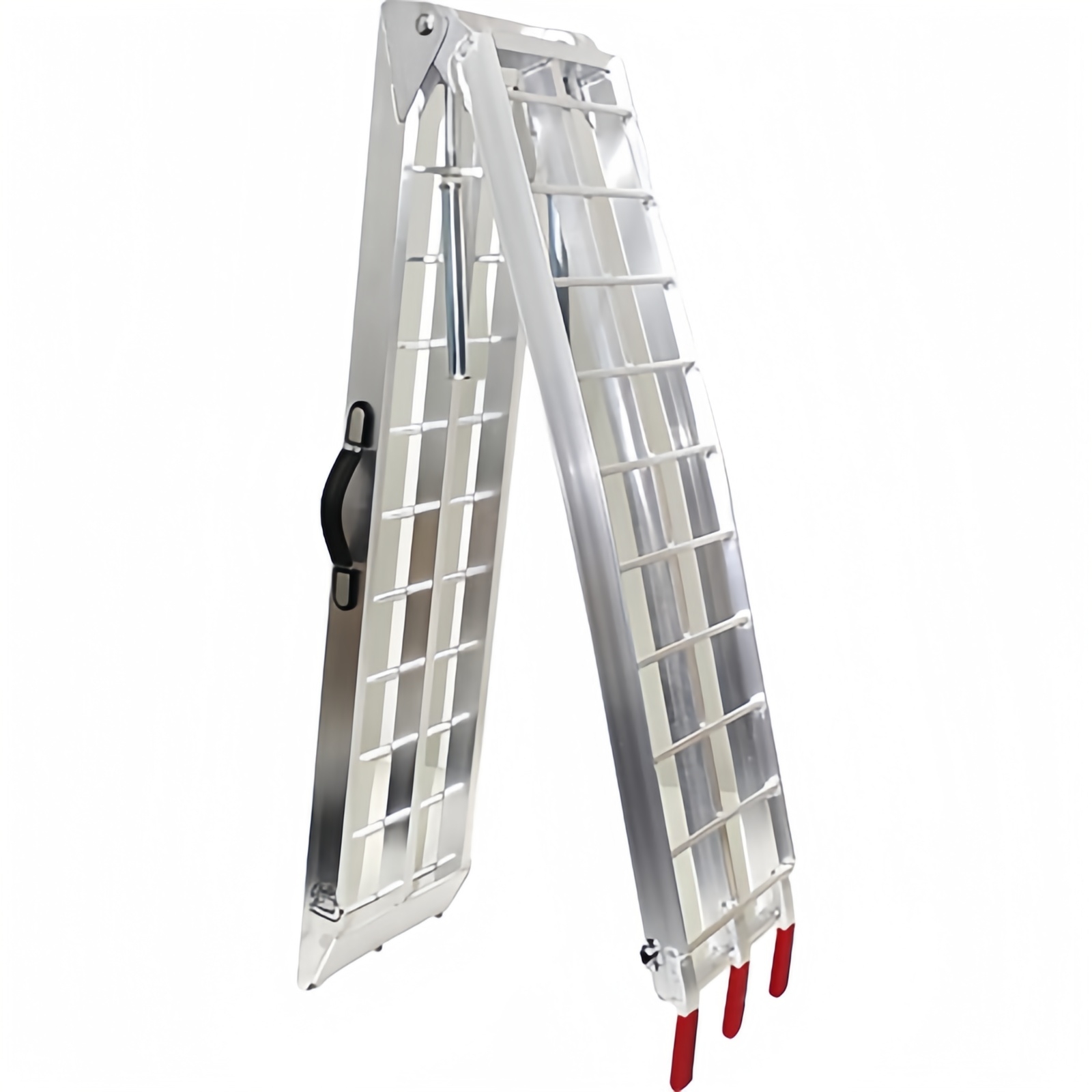 スタンド付アメリカン湾曲アルミラダー - バイク