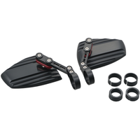 バーエンドミラー モンタナ2 EVO ブラック - バイク