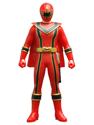 レジェンド戦隊ヒーローシリーズ02 マジレッド ソフビフィギュア(魔法