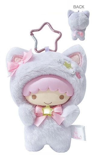 リトルツインスターズ きぐるみマスコットキーホルダー ララ(ねこ