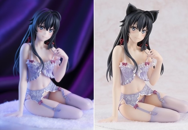 俺ガイル』雪ノ下雪乃がランジェリー姿でスケールフィギュア化